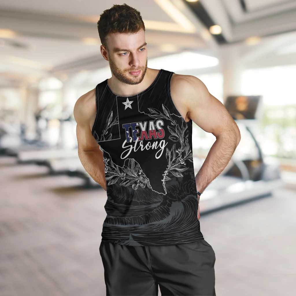 Pray for Texas Hill Country Men Tank Top - Wonder Print Shop
