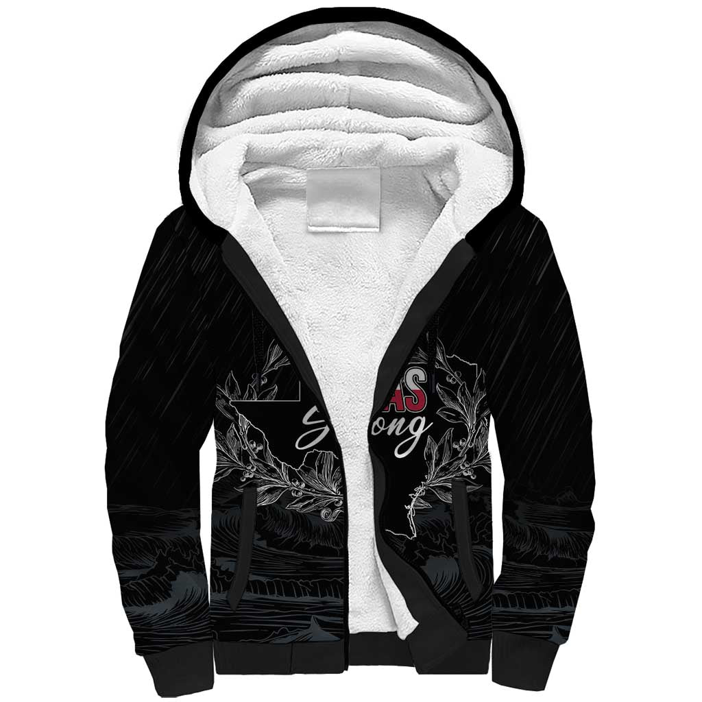 Pray for Texas Hill Country Sherpa Hoodie - Wonder Print Shop