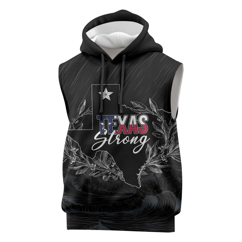 Pray for Texas Hill Country Sleeveless Hoodie - Wonder Print Shop