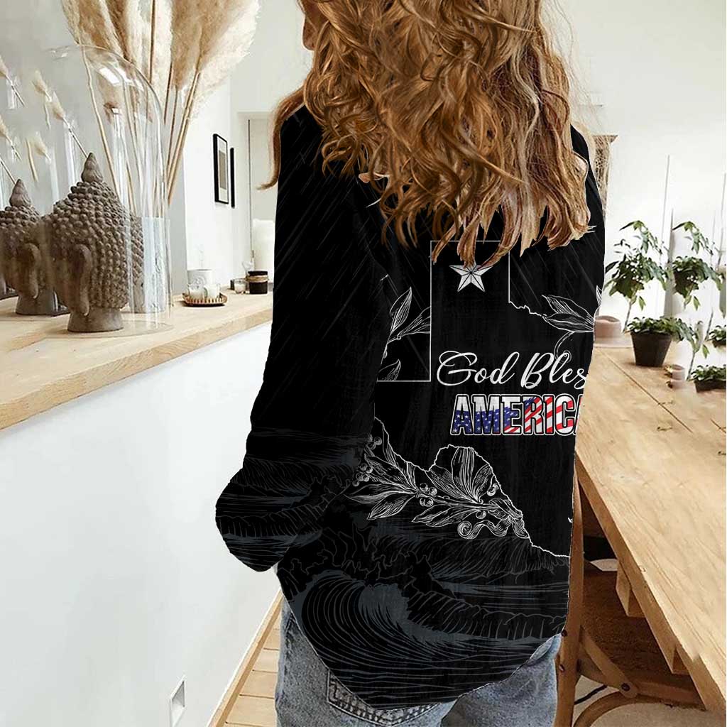 Pray for Texas Hill Country Women Casual Shirt - Wonder Print Shop