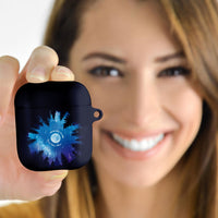 Perseid Meteor Shower AirPods Case Starry Sky Above The Trees