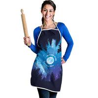 Perseid Meteor Shower Apron Starry Sky Above The Trees