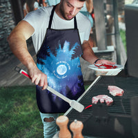 Perseid Meteor Shower Apron Starry Sky Above The Trees