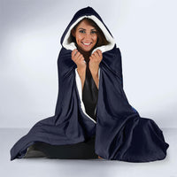 Perseid Meteor Shower Hooded Blanket Starry Sky Above The Trees