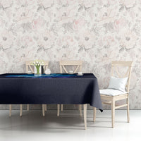 Perseid Meteor Shower Tablecloth Starry Sky Above The Trees