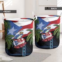 Ay Bendito! Benito Bowl Proud Boricua Laundry Basket