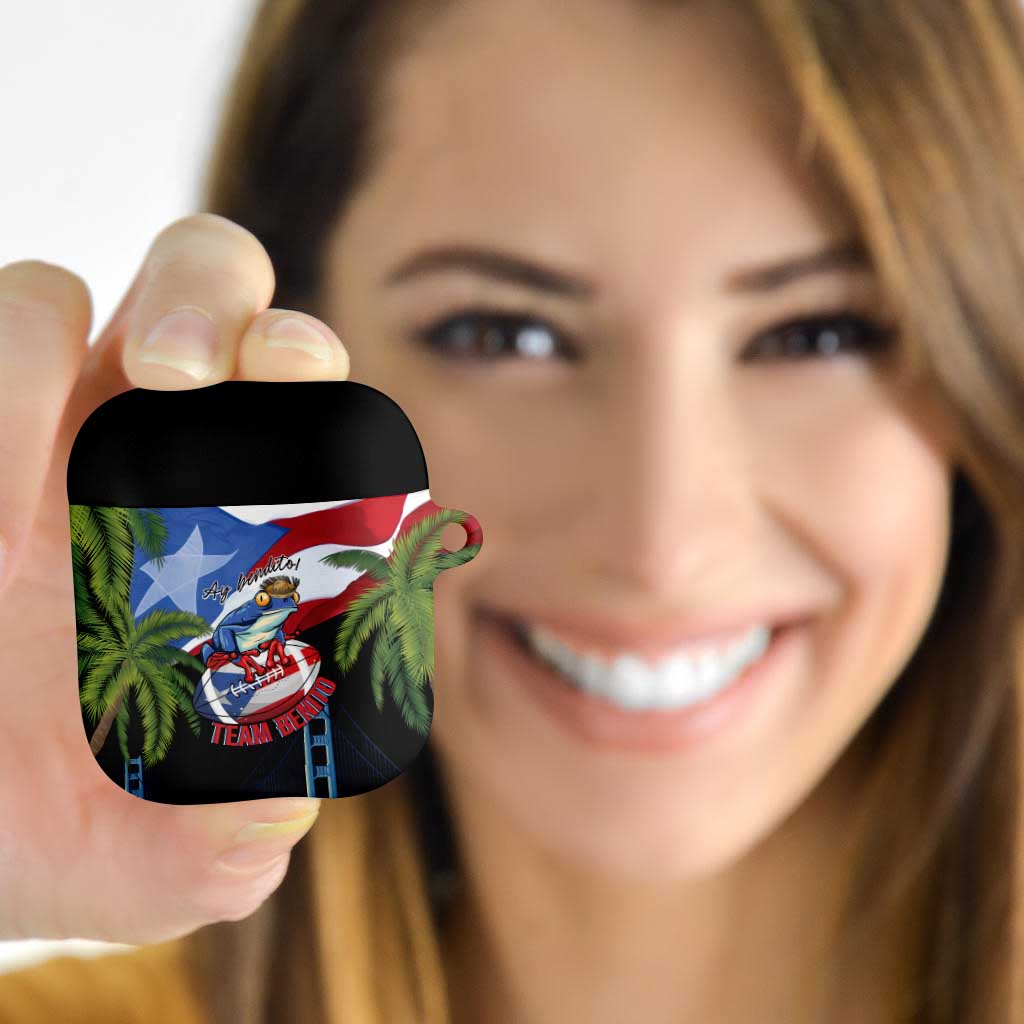 Ay Bendito! Benito Bowl Proud Boricua AirPods Case