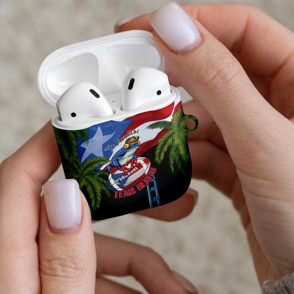Ay Bendito! Benito Bowl Proud Boricua AirPods Case