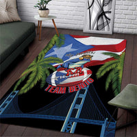 Ay Bendito! Benito Bowl Proud Boricua Area Rug