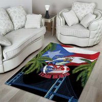 Ay Bendito! Benito Bowl Proud Boricua Area Rug