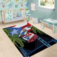 Ay Bendito! Benito Bowl Proud Boricua Area Rug