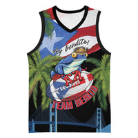 Ay Bendito! Benito Bowl Proud Boricua Basketball Jersey