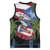 Ay Bendito! Benito Bowl Proud Boricua Basketball Jersey