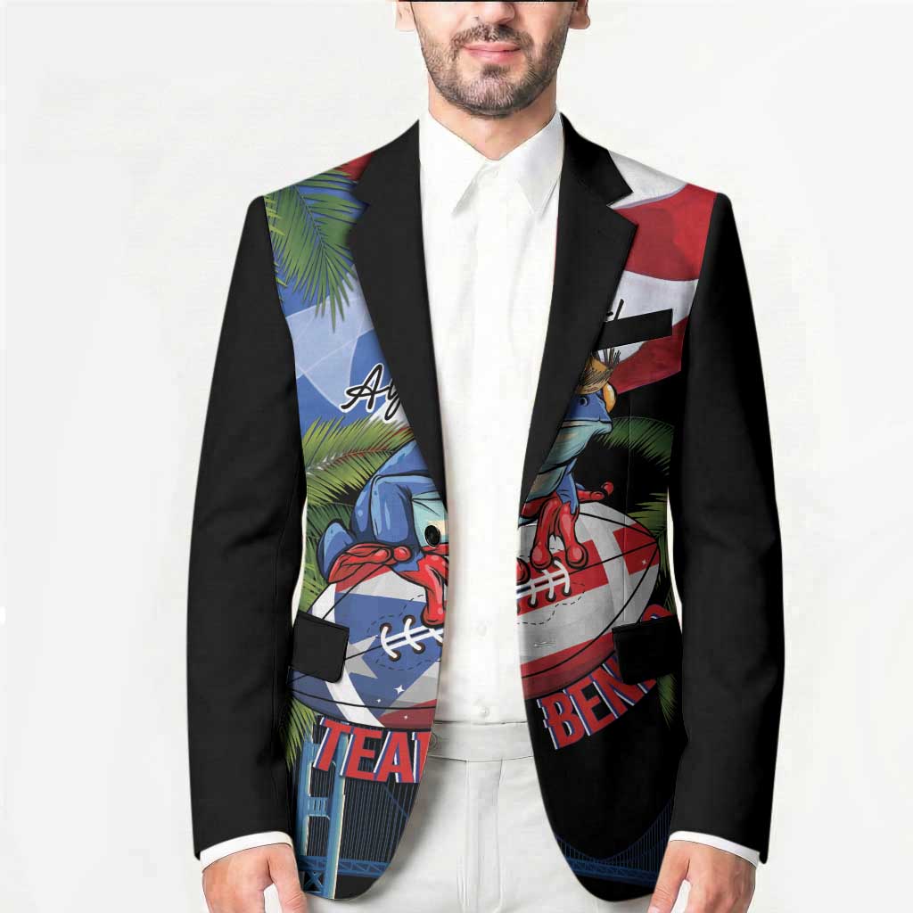 Ay Bendito! Benito Bowl Proud Boricua Blazer