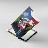Ay Bendito! Benito Bowl Proud Boricua Canvas Wall Art