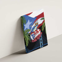 Ay Bendito! Benito Bowl Proud Boricua Canvas Wall Art