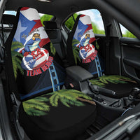 Ay Bendito! Benito Bowl Proud Boricua Car Seat Cover