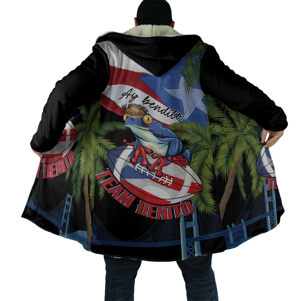 Ay Bendito! Benito Bowl Proud Boricua Cloak