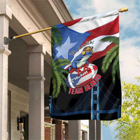 Ay Bendito! Benito Bowl Proud Boricua Garden Flag