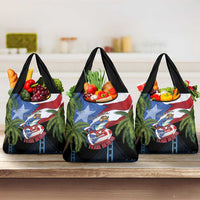 Ay Bendito! Benito Bowl Proud Boricua Grocery Bag