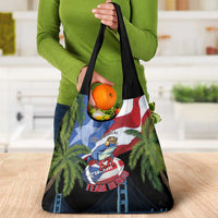 Ay Bendito! Benito Bowl Proud Boricua Grocery Bag
