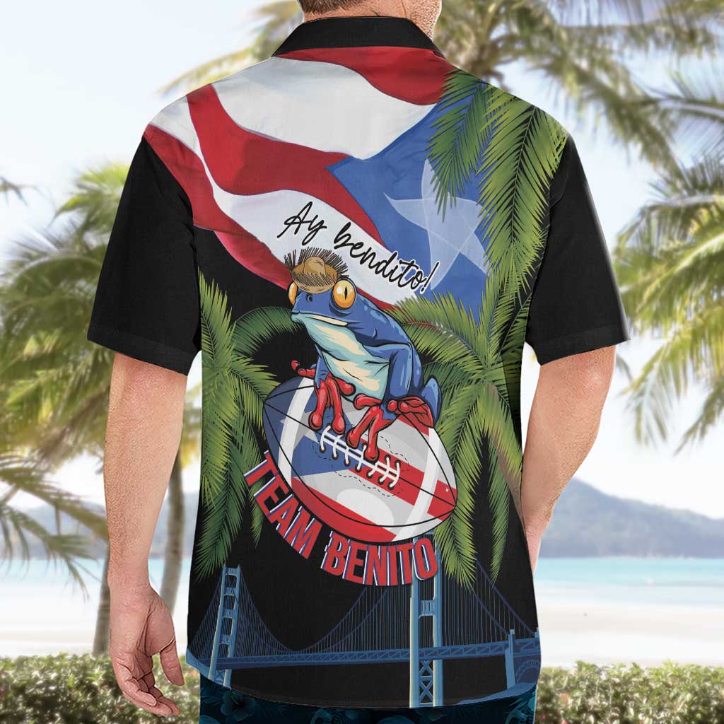 Ay Bendito! Benito Bowl Proud Boricua Hawaiian Shirt