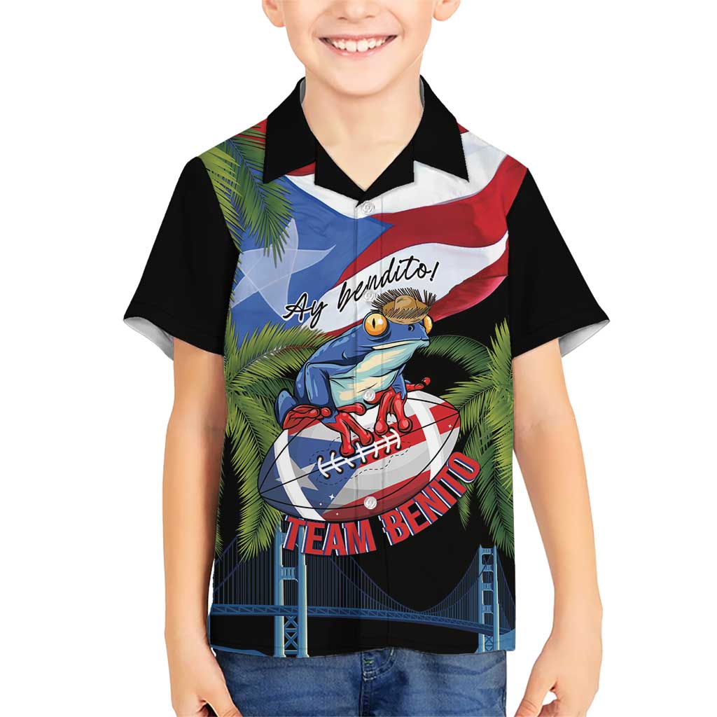 Ay Bendito! Benito Bowl Proud Boricua Hawaiian Shirt
