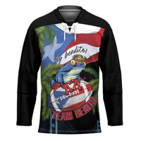Ay Bendito! Benito Bowl Proud Boricua Hockey Jersey