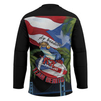 Ay Bendito! Benito Bowl Proud Boricua Hockey Jersey