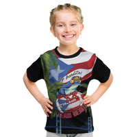 Ay Bendito! Benito Bowl Proud Boricua Kid T Shirt