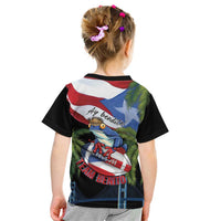 Ay Bendito! Benito Bowl Proud Boricua Kid T Shirt