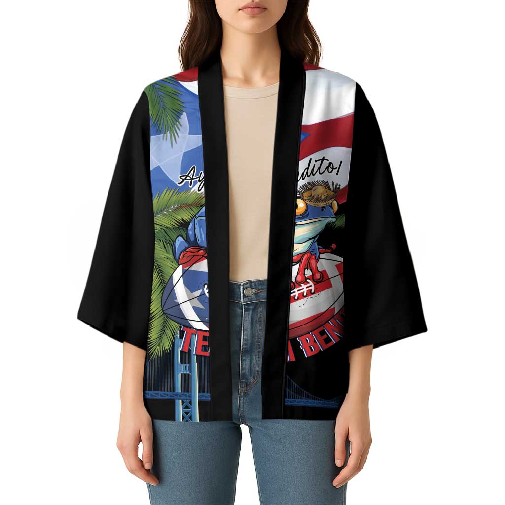 Ay Bendito! Benito Bowl Proud Boricua Kimono