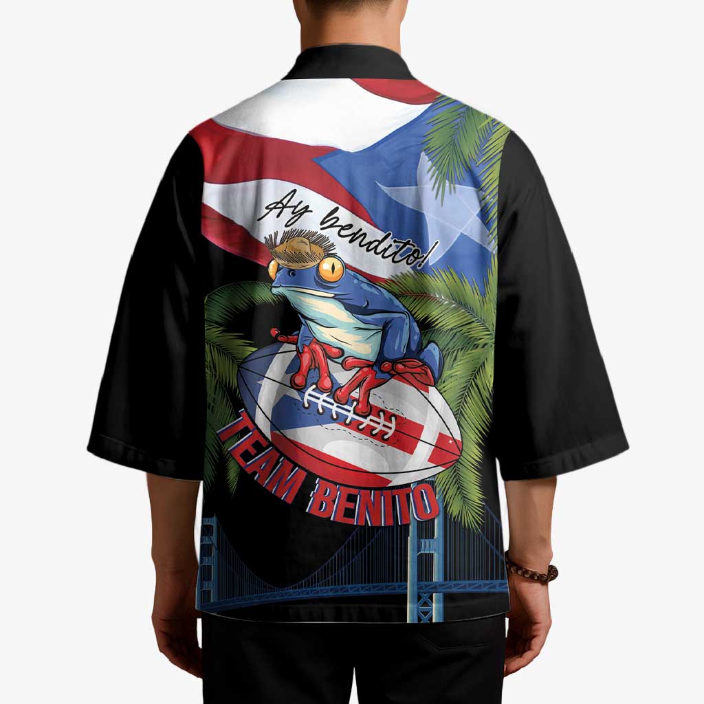Ay Bendito! Benito Bowl Proud Boricua Kimono