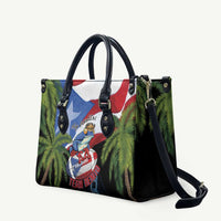 Ay Bendito! Benito Bowl Proud Boricua Leather Bag