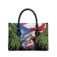 Ay Bendito! Benito Bowl Proud Boricua Leather Bag