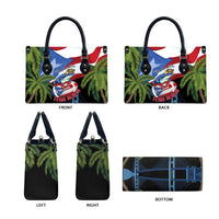 Ay Bendito! Benito Bowl Proud Boricua Leather Bag