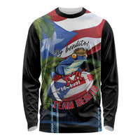 Ay Bendito! Benito Bowl Proud Boricua Long Sleeve Shirt