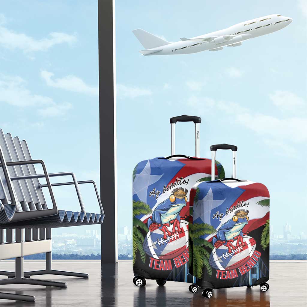 Ay Bendito! Benito Bowl Proud Boricua Luggage Cover