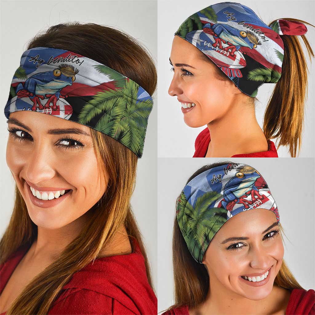 Ay Bendito! Benito Bowl Proud Boricua Neck Gaiter
