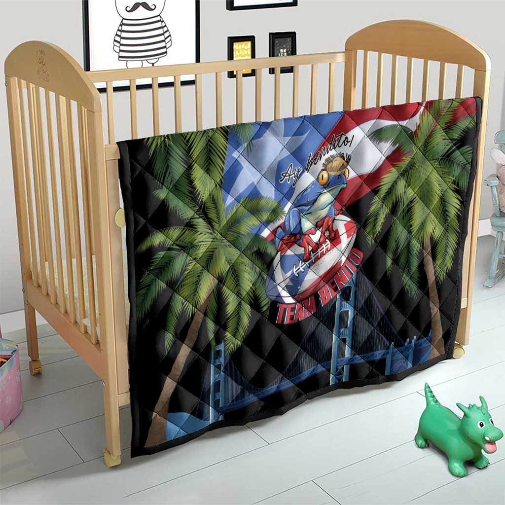 Ay Bendito! Benito Bowl Proud Boricua Quilt
