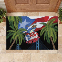 Ay Bendito! Benito Bowl Proud Boricua Rubber Doormat