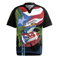 Ay Bendito! Benito Bowl Proud Boricua Rugby Jersey