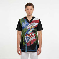 Ay Bendito! Benito Bowl Proud Boricua Scrub Top