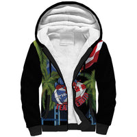 Ay Bendito! Benito Bowl Proud Boricua Sherpa Hoodie