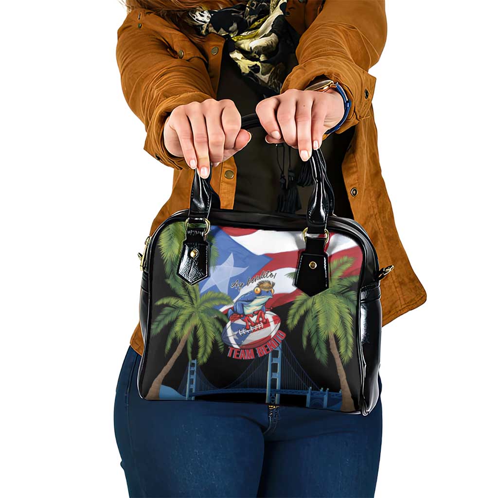 Ay Bendito! Benito Bowl Proud Boricua Shoulder Handbag