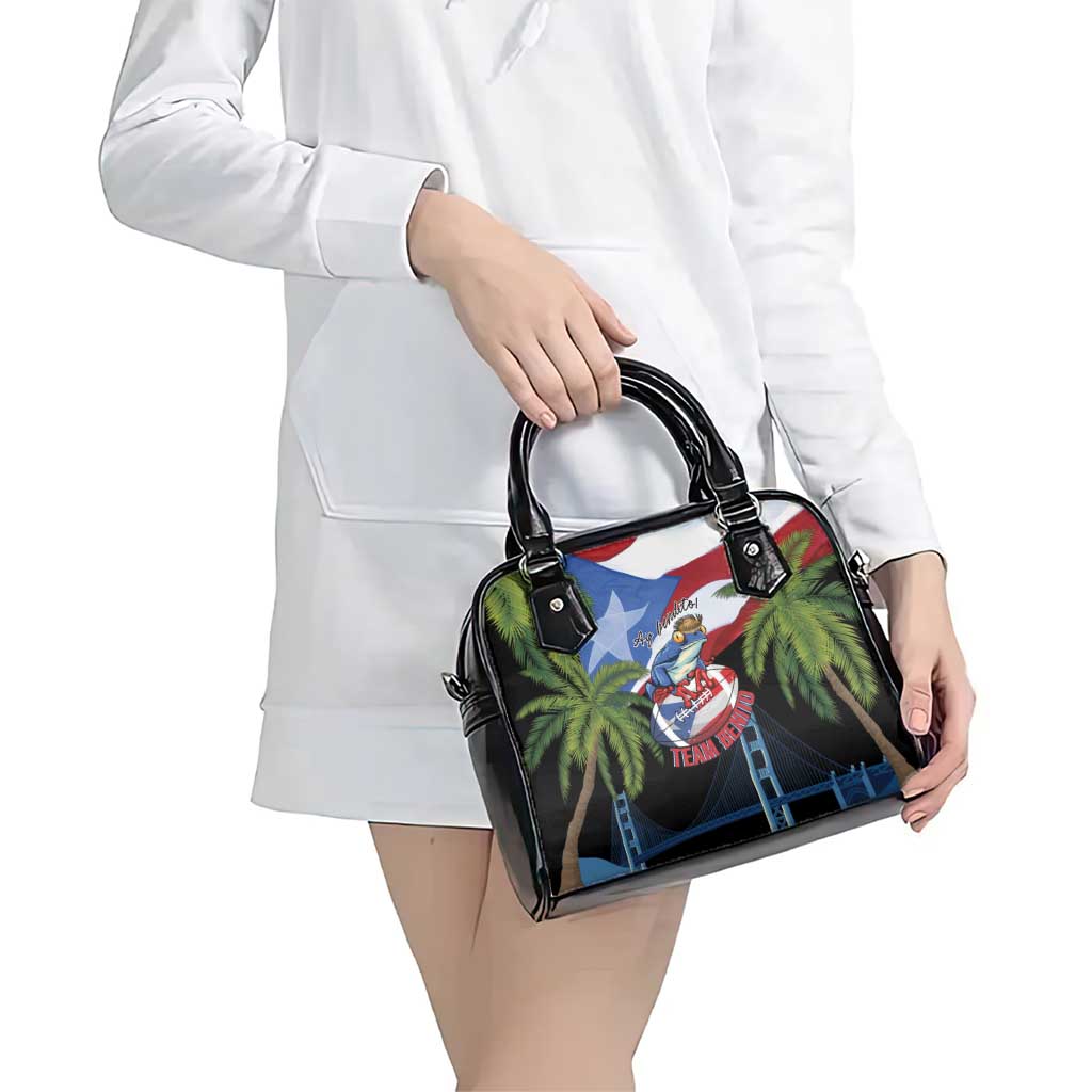 Ay Bendito! Benito Bowl Proud Boricua Shoulder Handbag