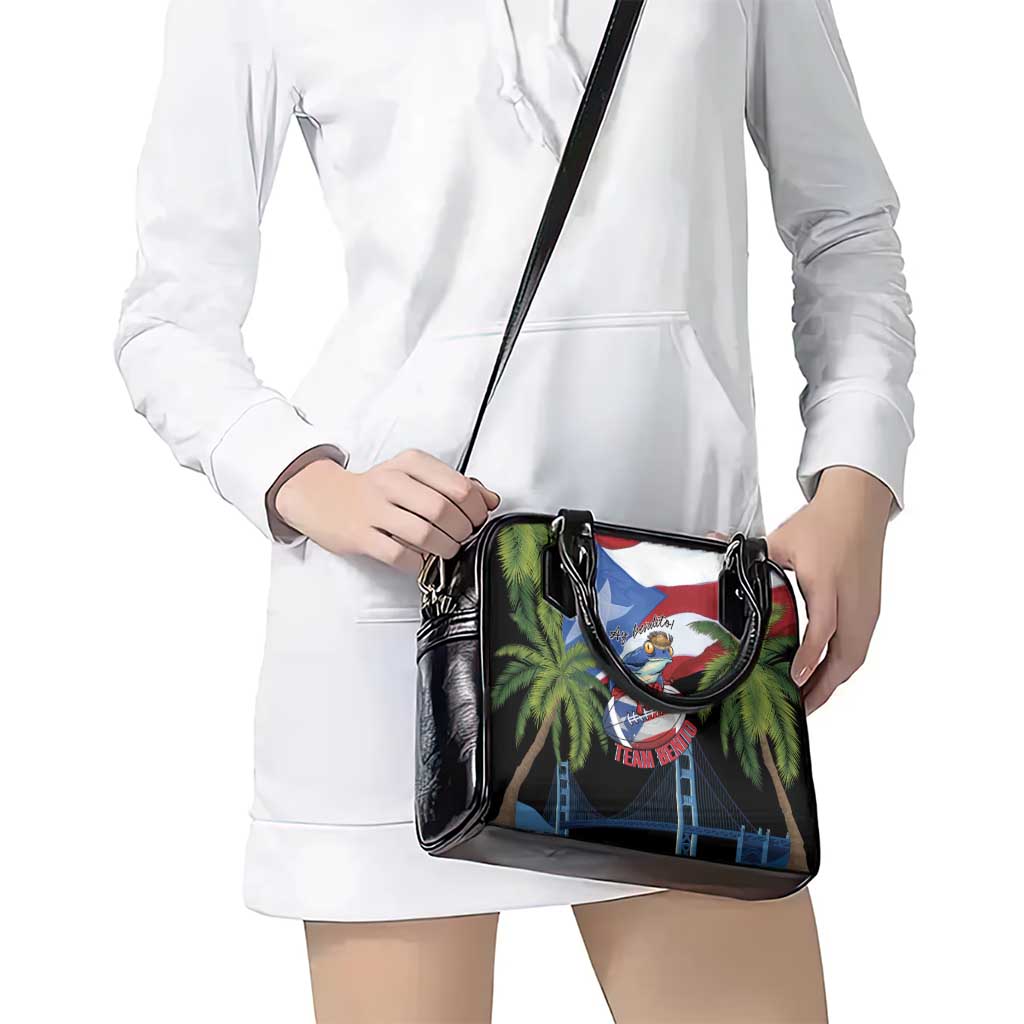 Ay Bendito! Benito Bowl Proud Boricua Shoulder Handbag