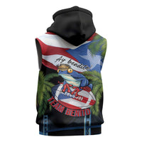 Ay Bendito! Benito Bowl Proud Boricua Sleeveless Zip Hoodie
