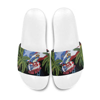 Ay Bendito! Benito Bowl Proud Boricua Slide Sandals