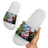 Ay Bendito! Benito Bowl Proud Boricua Slide Sandals